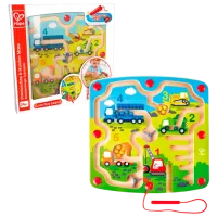 Интерактивная игрушка Hape Magnet pen Construction & Number Maze E1713 24 месяца / Разноцветный Зеленый