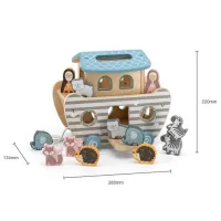 Интерактивная игрушка PolarB Noahs Ark Shape Sorter 44051 1+ / Серый photo 3