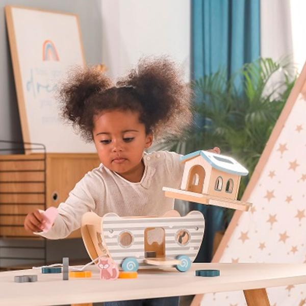 Интерактивная игрушка PolarB Noahs Ark Shape Sorter 44051 1+ / Серый photo 5 Интерактивная игрушка PolarB Noahs Ark Shape Sorter 44051 1+ / Серый photo 5