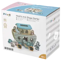 Интерактивная игрушка PolarB Noahs Ark Shape Sorter 44051 1+ / Серый photo 7