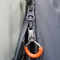 Sac de dormit Pinguin Expert 195 L Nailon / Grey Orange photo 2