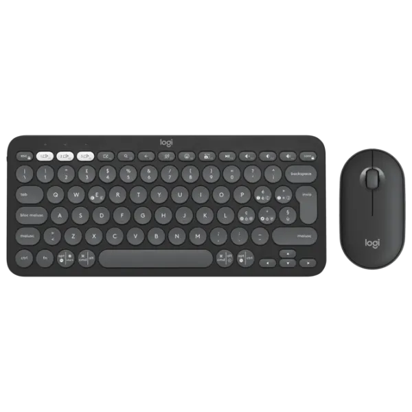 Клавиатура и Мышь Logitech Pebble 2 Combo Беспроводные / Графит photo 1
