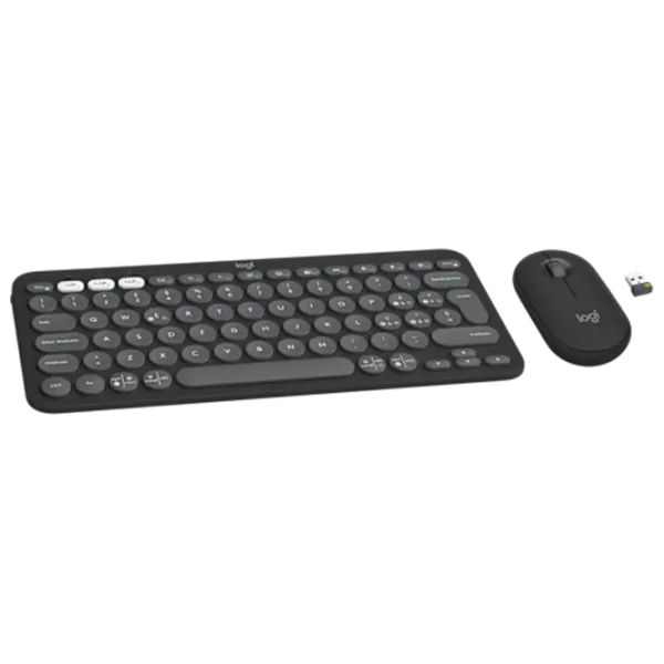Клавиатура и Мышь Logitech Pebble 2 Combo Беспроводные / Графит photo 2