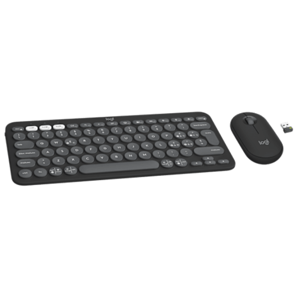 Клавиатура и Мышь Logitech Pebble 2 Combo Беспроводные / Графит photo 2
