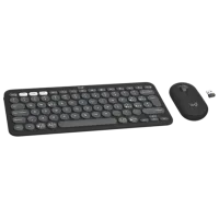 Tastatura & Mouse Logitech Pebble 2 Combo Fără fir / Graphite photo 2