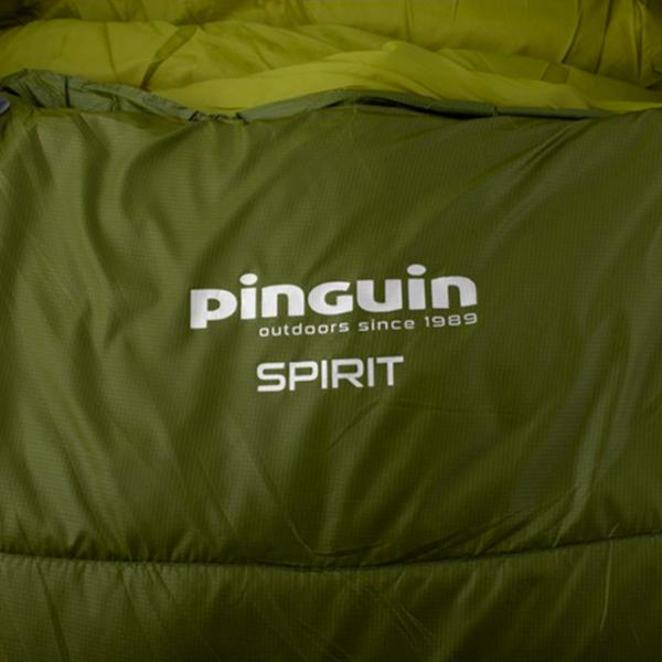 Спальный мешок Pinguin Spirit 195 Left Nailon / Зеленый White photo 4 Спальный мешок Pinguin Spirit 195 Left Nailon / Зеленый White photo 4