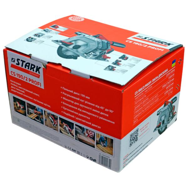 Дисковая пила Stark CS-190/2 PROFI 190 мм / Серый photo 6