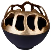 Ваза Star Decor DK613 Металл / Черный