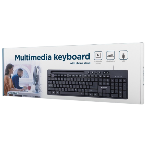 Клавиатура Gembird KB-UM-108 Проводная / Черный photo 4