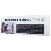 Tastatură Gembird KB-UM-108 Cu fir / Black photo 4