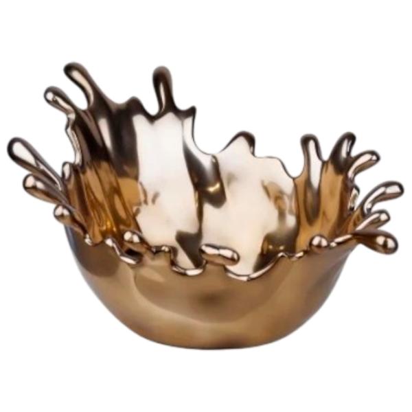 Vază Star Decor EIC030 Metal / Auriu photo 1