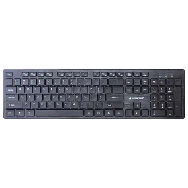 Клавиатура и Мышь Gembird KBS-WCH-04-RU Проводная / Черный photo 2