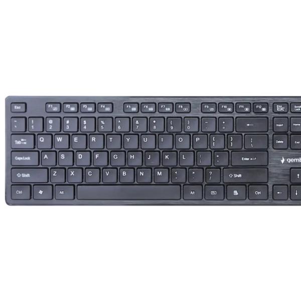 Клавиатура и Мышь Gembird KBS-WCH-04-RU Проводная / Черный photo 4