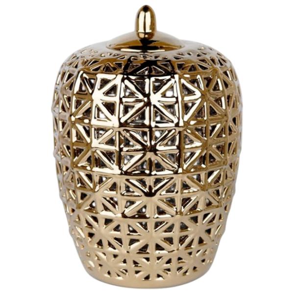 Vază Star Decor FB120 Ceramică / Auriu photo 1
