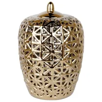 Vază Star Decor FB120 Ceramică / Auriu