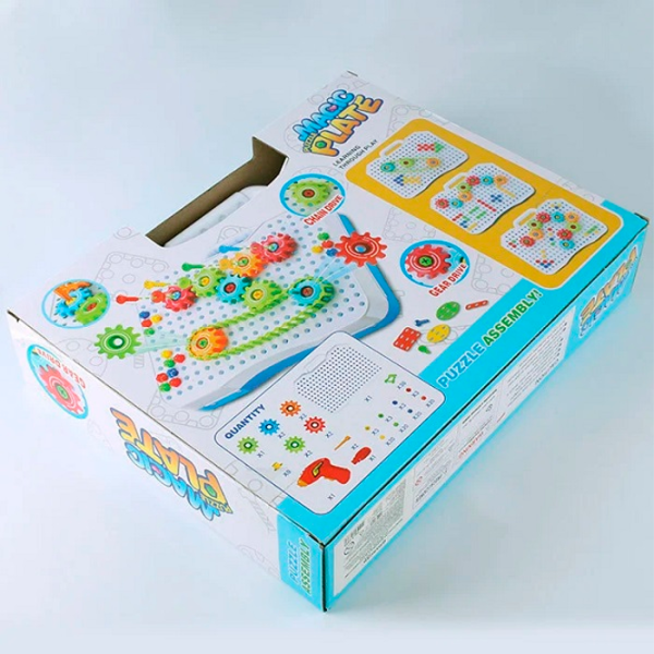 Constructor Essa Toys Magic Plate Creativ/ White photo 5