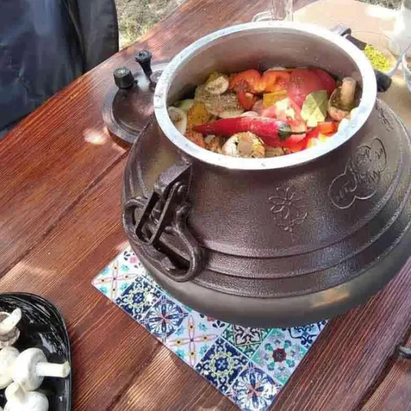 Афганский Казан Rashko Baba M8 8л / Алюминий / Коричневый photo 11