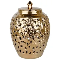 Vază Star Decor FB119 Ceramică / Auriu