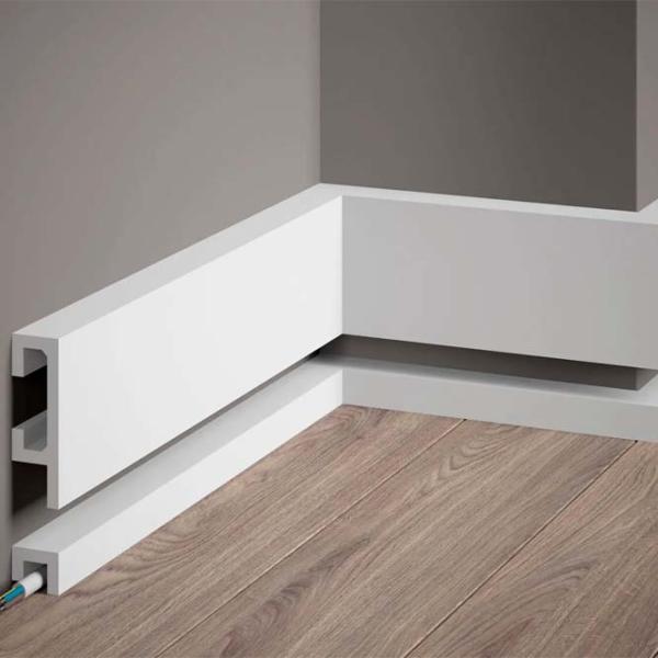 Плинтус MARDOM DECOR QL021 Полимерный / 2000 мм photo 2