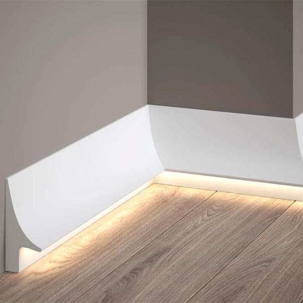 Плинтус MARDOM DECOR QL007 Полимерный / 2000 мм photo 1
