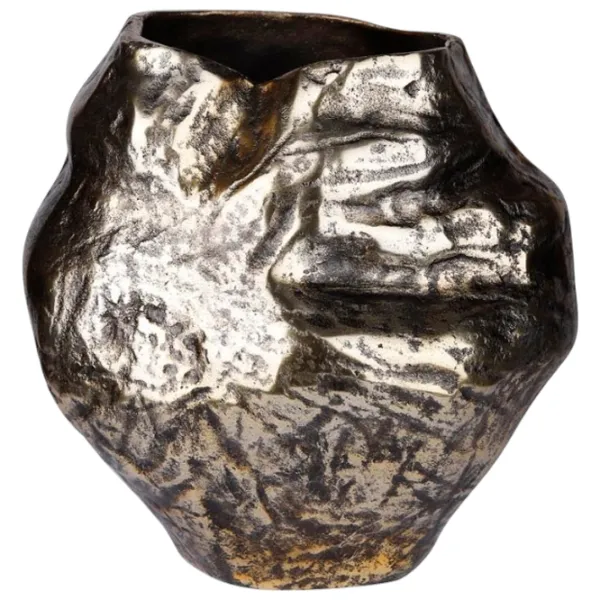 Vază Star Decor DK607 Metal / Auriu photo 1