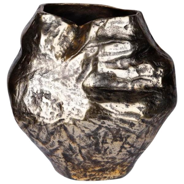 Vază Star Decor DK607 Metal / Auriu photo 1