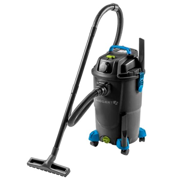 Aspirator industrial Hoegert HT2E412 1200 W / Black photo 1