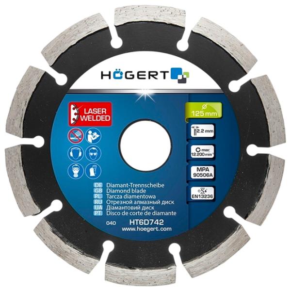 Алмазный отрезной диск Hoegert HT6D742  photo 1 Алмазный отрезной диск Hoegert HT6D742  photo 1