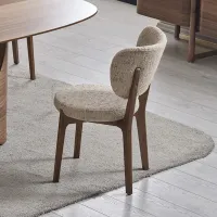Кухонный стул Seskalar Keops Ткань/ Бежевый Wood photo 3