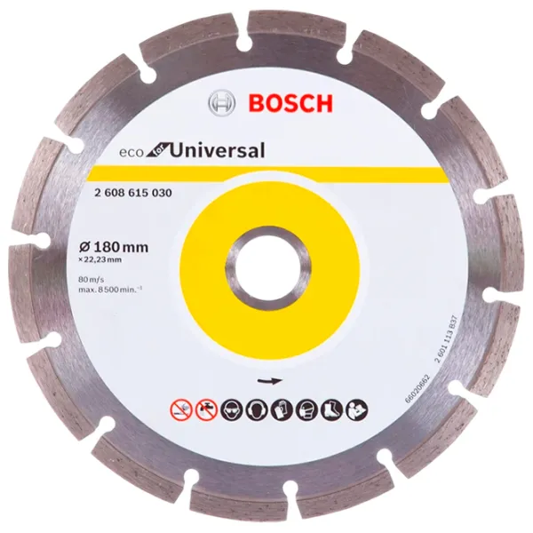 Алмазный отрезной диск Bosch 2608615030  photo 1