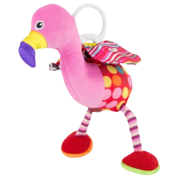 Jucărie moale Tomy T27519  1+ / Pink photo 1