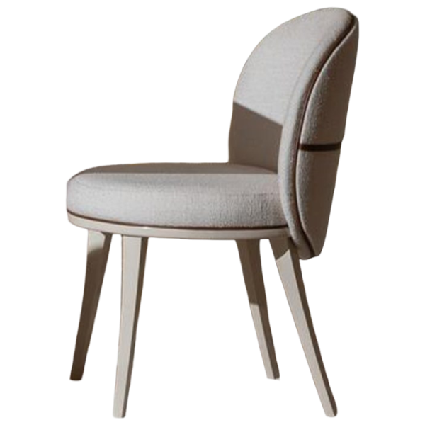 Scaun de bucătărie Luxe Life Belezza Stofă/ Beige White photo 1