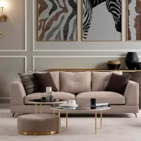 Set măsuțe de cafea Evamoda ISABEL 082855 Black