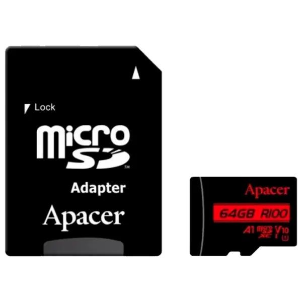 Карта памяти Apacer UHS-I U1 64 ГБ MicroSD / Class10 photo 1
