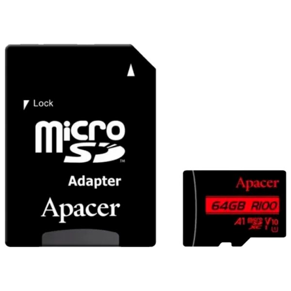 Карта памяти Apacer UHS-I U1 64 ГБ MicroSD / Class10 photo 1