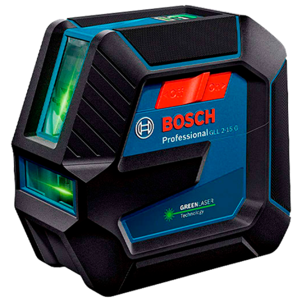 Nivelă lazer Bosch GLL 2-15 G+LB10+BT150 Linear / Acumulator photo 1 Nivelă lazer Bosch GLL 2-15 G+LB10+BT150 Linear / Acumulator photo 1