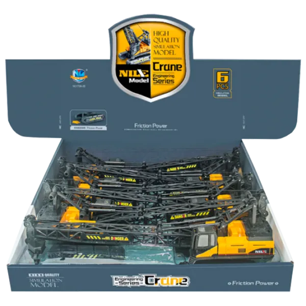 Constructor Essa Toys Crane  Сonstrucție/ Gray photo 1