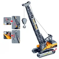 Constructor Essa Toys Crane Сonstrucție/ Gray photo 2