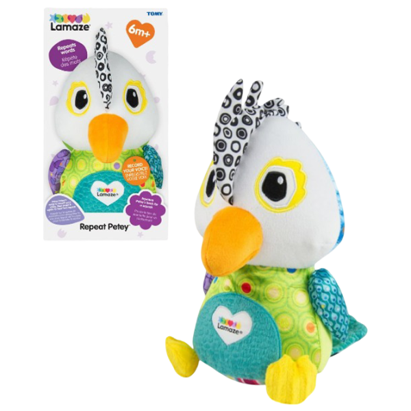 Jucărie moale Tomy Petey T27420 0+ / White photo 2