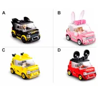Конструктор Sluban Mini Handcraft Автомобиль/ Разноцветный photo 4