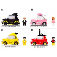 Конструктор Sluban Mini Handcraft Автомобиль/ Разноцветный photo 6