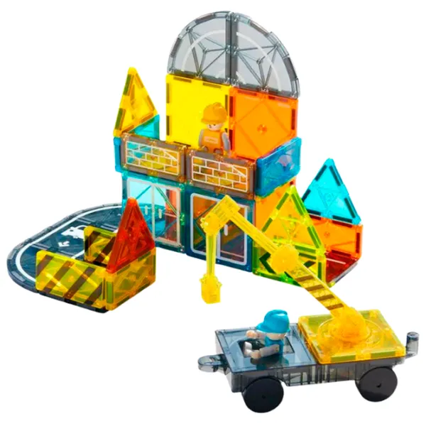 Конструктор Mideer Magnetic Tiles Творческий/ Желтый photo 3 Конструктор Mideer Magnetic Tiles Творческий/ Желтый photo 3