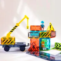 Constructor Mideer Magnetic Tiles Creativ/ Yellow photo 4