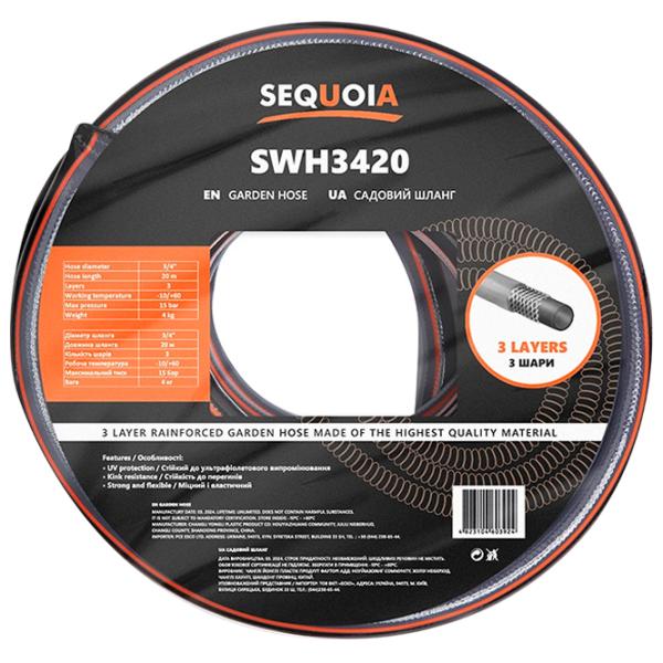 Furtun pentru irigare Sequoia SWH3420 20 m / 15 bar photo 2 Furtun pentru irigare Sequoia SWH3420 20 m / 15 bar photo 2