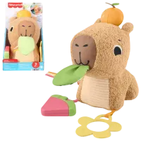 Jucărie moale Fisher Price Capybara HYR54 0.3+ / Brown photo 3