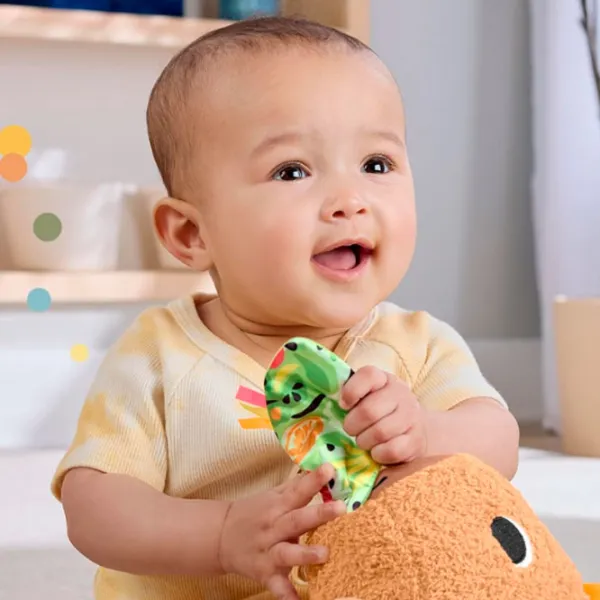 Jucărie moale Fisher Price Capybara HYR54 0.3+ / Brown photo 6