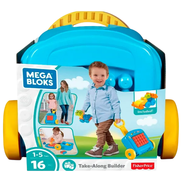 Конструктор Mega Bloks Строительный набор Творческий/ Синий photo 1