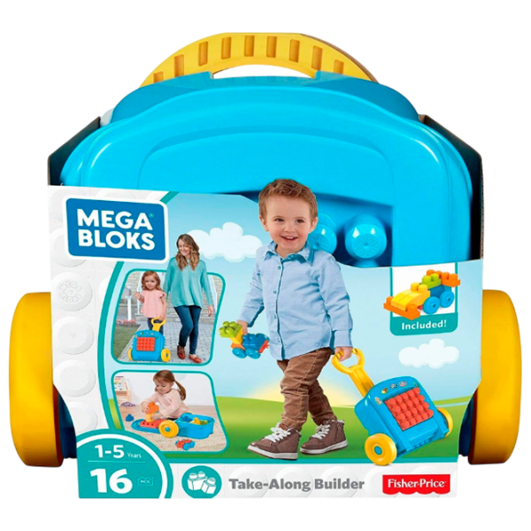Конструктор Mega Bloks Строительный набор Творческий/ Синий photo 1