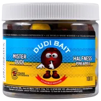 Бойлы Dudi Bait Mister Dudi HALFNESS Ананас / 0.1 кг / 14 мм