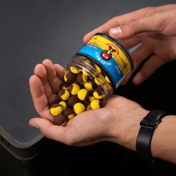 Boilies Dudi Bait Mister Dudi HALFNESS Pineapple / 0.1 kg / 16 mm photo 2 Boilies Dudi Bait Mister Dudi HALFNESS Pineapple / 0.1 kg / 16 mm photo 2